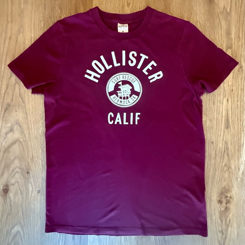 Men’s Hollister By A&F Vintage Cali Tee Size Medium Y2K Vintage